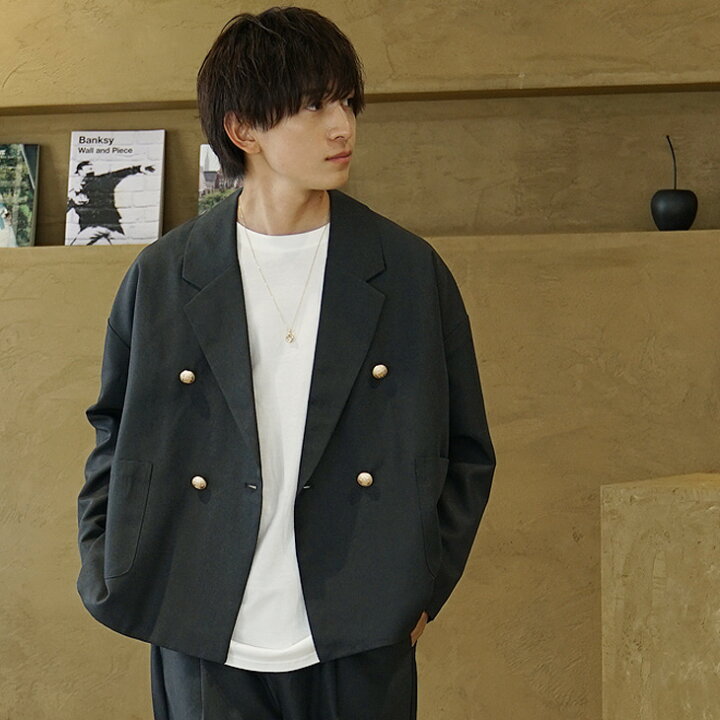 楽天市場】セットアップ メンズ 長袖 テーラードジャケット テーパード  