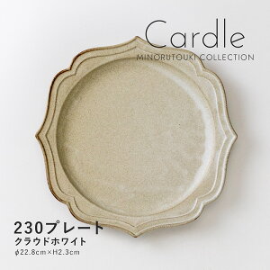 �݂̂铩��yCardle(�J�[�h��) �z230�v���[�g�i��22.8×H2.3cm�j�N���E�h�z���C�g
