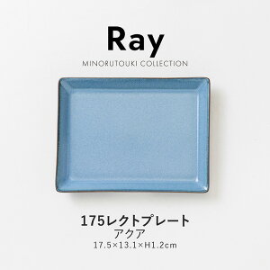 �݂̂铩��yRay(���C)�z175���N�g�v���[�g �A�N�A (17.5×13.1×H1.2cm)