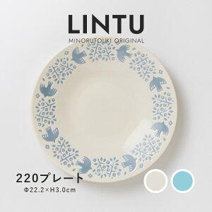 �݂̂铩��yLINTU(�����g�D)�z220�v���[�g�i��22.2×H3.0cm�j
