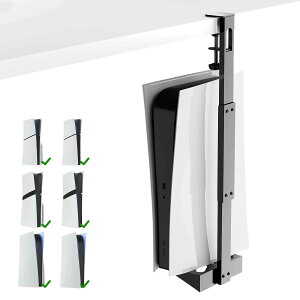 �V�^PS5 Slim/PS5 Pro/PS5�p�f�X�N���z���_�[�y�V�o�� PS5 pro/slim�z PS5 �X���� �c�u���X�^���h �w�b�h�z�� ���[ �������s�v �ȃX�y�[�X ���M���P �]�|�h�~ ����PS5 �X����/PS5�ɑΉ��A�N�Z�T���[ �ʏ�