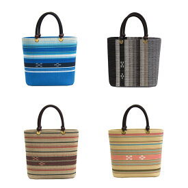 木玉付トートバッグ [MINSAH]【送料無料】