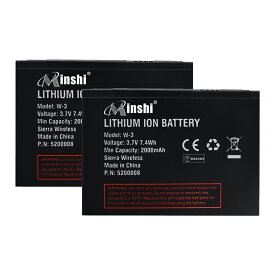 minshi 新品 AirCard AC785-100JPS 互換バッテリー 高品質交換用電池パック 【電池2個】 PSE認証 工具セット 1年間保証 2000mAh