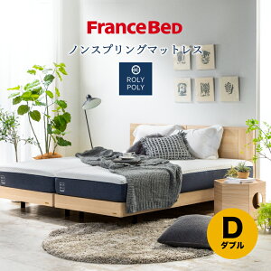 �y���Ԍ���|�C���g10�{�z�t�����X�x�b�h �����p�[�g�i�[ �}�b�g���X ROLYPOLY ���[���[�|�[���[ �V���O�� �Z�~�_�u�� �_�u�� �m���X�v�����O�}�b�g���X ����23cm 3�w�\�� �ᔽ�� �E���^�� �j�b