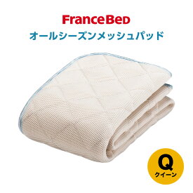 フランスベッド　ベッドパッド　オールシーズンメッシュパッド