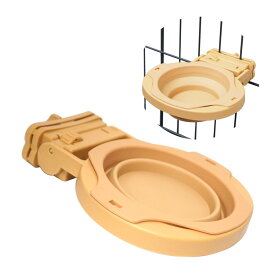 DOGPET ケージ 取り付け フードボウル ウォーターボウル ロックフィーダー お皿取り外し 固定 折りたたみ 折り畳み 高さ調整機能付き エサ皿 エサ入れ 水皿 水入れ シリコン 食器 ペット食器 小型犬 中型犬 ペット ペット用品 犬 猫 うさぎ