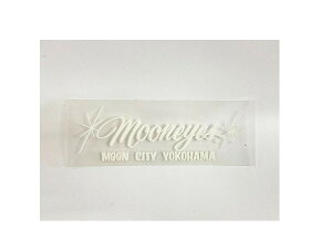 ���[���A�C�Y MOONEYES MOON CITY YOKOHAMA �]�� �X�e�b�J�[ �z���C�g DM089WH