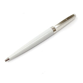 【ラッピング無料】 ディオール Dior ボールペン Writing paper ホワイト格子 ライトグレー S604-305PEG