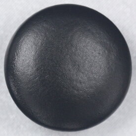 ボタン 本革ボタン レザーボタン 21mm 20mm 代用 1個入 黒色 ブラック 21ミリ ハンドメイド 手作り 手芸 釦付け替え 日本製