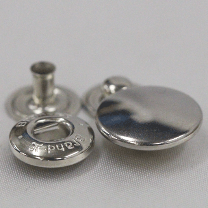 楽天市場】ボタン ドットボタン 5BX 5BrandX 15mm ホック P-SSL