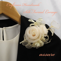 楽天市場】コサージュ シルク オーガンジーの通販