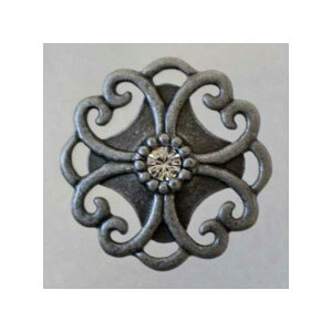 ボタン ジャケット スーツにはもちろんバッグのワンポイントやアクセサリーにもお勧めラインストーン付 高級メタルボタン YS ヨードシルバー 22mm ハンドメイド 手作り 手芸 釦付け替え に