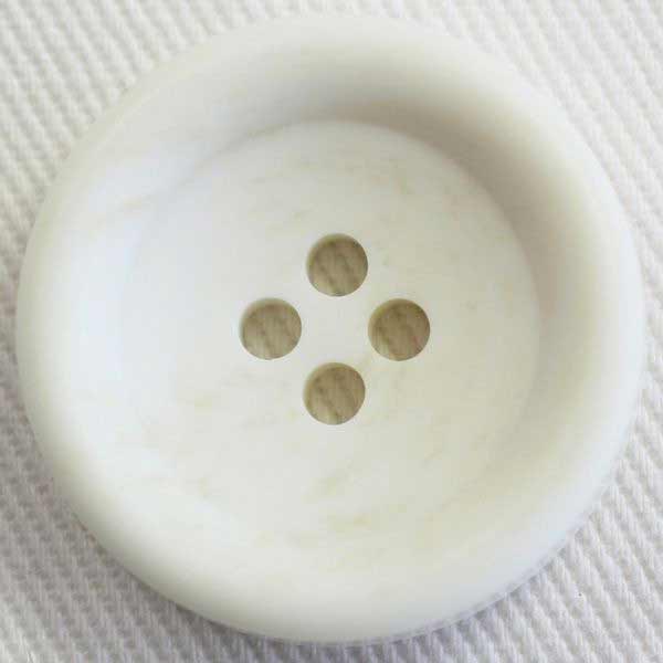 ボタン プラスチックボタン 白 ﾎﾜｲﾄ 1個入 15mm,18mm,20mm,23mm,25mm,30mm ｽｰﾂ ジャケット コート 向の ボタン