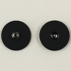 ボタン くるみボタン スナップボタン 21mm 20mm 代用 1セット 09 黒 縫いつけスナップ 厚め生地 つつみスナップ きものスナップ ボタン 手芸 通販