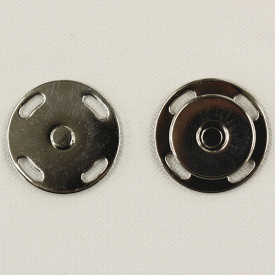 ボタン マグネットボタン 磁石脱着 AZP6478-N / 1セット シルバー ニッケル ボタン 手芸 通販
