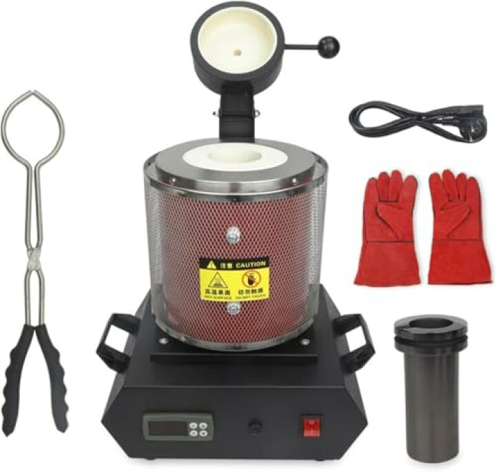 楽天市場】電気溶解炉 金溶解炉 1150℃自動デジタル溶解炉 金属溶解炉