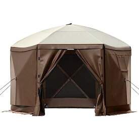 エアーテント 大型 2-6人用 インフレータブルテント 防水 ポンプ付き アウトドア キャンプ ロッジテント 設営簡単 通気防蚊虫 4シーズン uvカット ファミリー 日除け おしゃれ キャンプや裏庭でのアクティビティに最適