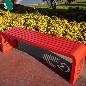 ガーデンベンチ 2〜3人用メタルベンチ 屋外用ベンチ 耐候性 庭 ポーチ 公園 バルコニー 屋外用 耐荷重660ポンド(Pink,100cm/39.3in)