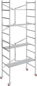 『ポイント4倍!10月限定!』足場 高所作業台 500kg 足場台 足場板 作業用踏台 作業台 折りたたみ 移動足場 ステップ 踏台 作業 折りたたみ足場 可搬式作業台 折りたたみ作業台 折りたたみ式足場