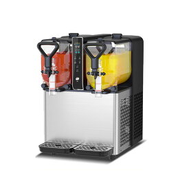 フローズンドリンクマシン フローズンマシン スラッシュマシン4L/ 4L*2容量 3つのプリセット設定 LCDタッチパネル スノーフレーク製氷機 電気 全自動洗浄 低騒音 電動 ふわふわ かき氷器