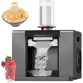 『ポイント4倍!11月限定!』電動製氷機、60kg/日スノーフレーク製氷機、スノーコーンシェーバー、家庭用空気冷却、パーティー、フードトラック、レストラン、ミルクティーショップ PSE認定