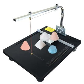 スチロールカッター 電熱線 卓上 発泡スチロールカッター 熱線カッター フォームカッター 温度調節0〜400℃ 角度調整 目盛り付き 切断高さ25CM 発泡体/真珠綿/KTボード/押し出しボード/低密度スポンジなどの切断に可能 78*38cm