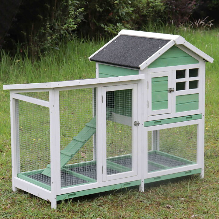 楽天市場】大型ウサギ小屋 木製鶏小屋 大型鶏舎 家禽ケージ 犬用ケージ 