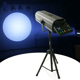 230W LEDフォロースポットライト、三脚スタンド付きステージスポットライト、電子制御、調節可能な絞りステージライトDJライト、KTV DJパーティー結婚式誕生日用