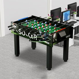 マルチゲームテーブル 対戦ゲーム テーブルゲーム テーブルサッカーゲーム 木製 ABS素材のフィギュア 厚い棚板 滑り止めハンドル 高さ調節可能 外側にボールボックス付き 傷防止 耐摩耗性 デッドボール防止設計 対戦 フーズボール ボードゲーム 親子 家族 親友(スタイルA)