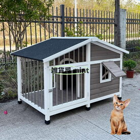 猫ケージ キャッテリー 高級猫別荘 屋外ステンレスペットフェンス ペットケージ 猫ハウス 洗える屋内外犬小屋 野良猫犬シェルター 風雨よけ 猫 ゲージ 猫小屋木製 キャットハウス ネコハウス ペットケージ キャットハウス ネコハウス 留守番 脱走防止