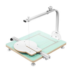 発泡スチロールカッター ホットワイヤーカッター 卓上フォームー 電熱泡沫切断機 温度調整可能 LED表示付き DIYスポンジー 曲線直線切断対応 72W 100-240V 軽量ポータブル 模型制作 手芸 EPE