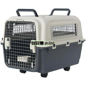 ペットキャリー 犬 クレート 犬 中型犬 大型犬 小型犬 猫 ペットクレート キャリーケース ハードクレート キャリーバッグ 多頭飼い 動物用 車 新幹線対応 航空輸送ボックス 持ち運び 取っ手付き プラスチック製 頑丈耐用 組立簡単 ハードキャリー