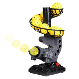 ピックルボール マシン 自動球出し機 サーブ練習 一人練習 ボールランチャー 用マシン ピックルボールトレーナー 発射機 初心者～上級者向け 球速調整可能 角度可変 室内外兼用 組立て簡単 ピックルボール専用