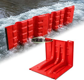 止水パネル 5枚セット/10枚セット 連結式 幅70×高さ52cm ABS樹脂 水害対策 浸水防止 洪水防止バリア 止水プレート 止水板