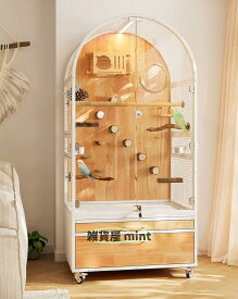 大型鳥かご 鳥かご 家庭用の超大型バードケージヴィラ お手入れ簡単 バードケージ オウム観察ケージ | 鳥かご 超大型鳥かご ヴィラ 家庭用 お手入れ簡単 鳥かご オウム鑑賞用ケージ 鳥かご セキセイインコ、ラブバード、オカメインコ、キンカチョウ、ヨウムなどに最適