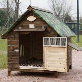 犬 ペットハウス 木製 犬小屋 犬舎 組み立てが簡単 ドッグハウス 犬 サークル キャスター付き 犬小屋 ペットケージ 室内 犬ゲージ 小型犬、中型犬、大型犬に適しています