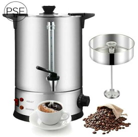 業務用コーヒーバケツ 電気ケトル 湯沸かしポット 電熱保温バケツ 8L ~25L コーヒーポット 30-110℃ 温度調節可能 ビュッフェ用飲料ウォーマー 保温/保冷用 麦茶ポット、コーヒー、花茶、ミルク、果茶、绿茶などを作る 8-45L PSE認証