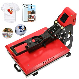手動熱転写プレス機 Tシャツ熱転写プレス機 ヒートプレス機 40*60CM大表面 平板熱転写プレス機 手動クラムシェル転写昇華プリンター 誂えるDIYスプレス機 葉書/年賀状転写機 衣類、バッグ、帽子用 業務用 40*50CM