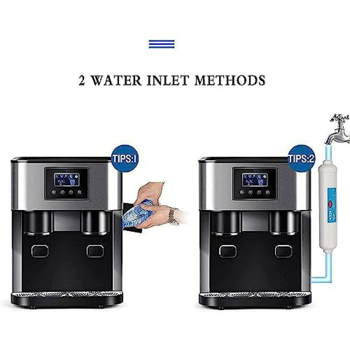 楽天市場】自動製氷機 家庭用、業務用製氷機、3 in 1 カウンタートップ製氷機、製氷機クラッシュアイス冷水、アイスキューブ、クラッシュアイス、氷水、 家庭用、バー、レストラン用の電気製氷機 : 雑貨屋 mint 製氷機カウンタートップ、滑り止めベースとセルフクリーニング機能付き小型ペレット製氷機、小型家庭用アイスナゲットメーカー、DIY用弾丸