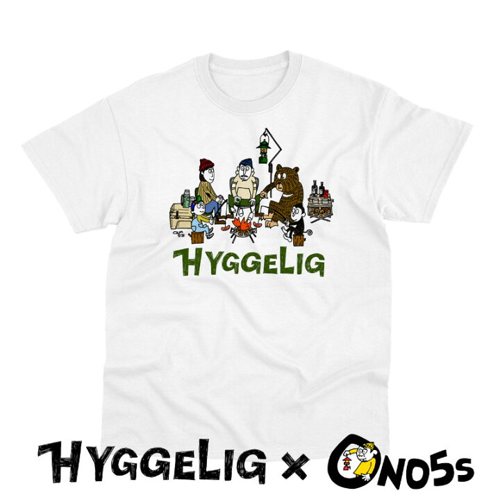楽天市場】HYGGELIG × ONO5s キャンプ Tシャツ ソトアソビ アウトドア 焚き火 釣り クマ オノゴス ヒュッグリー : 名入れTシャツ  ギフト mintee