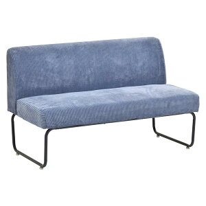 【ポイント7倍】 NOVEMBER 2Pソファー NVS-2P ヴィンテージ カジュアル 角型 スチール W 1125 × D 590 × H 705(SH420)(mm) ダイニングソファー ラブソファ 二人掛けソファー 2人掛けソファ カバー掛