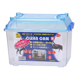 【ポイント10倍 本日いちばの日】 （まとめ）クリーンケース M（×2セット） (昆虫用品/飼育ケース)