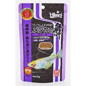 【7/18 ポイント10倍】 （まとめ）キョーリン メダカの舞 ブリード 35g 金魚用フード （×3セット）