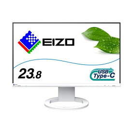【ポイント★5倍 4/20 0:00～23：59】 EIZO FlexScan 23.8型カラー液晶モニター ホワイト EV2480-ZWT 1台
