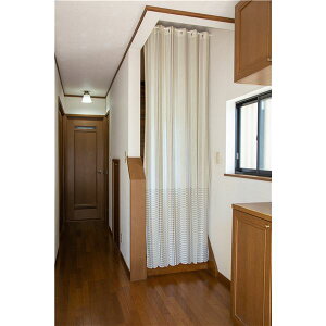 �y�|�C���g��8�{�I12/20����z �p�^�p�^ �J�[�e�� �� ��100 cm×��185cm �x�[�W�� �X�g���C�v �􂦂� �t���[�J�b�g �ȃG�l �f�M ���{�� �Ԏd�؂�