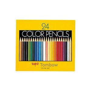  (業務用30セット) トンボ鉛筆 色鉛筆 CQ-NA24C 24色 紙箱入