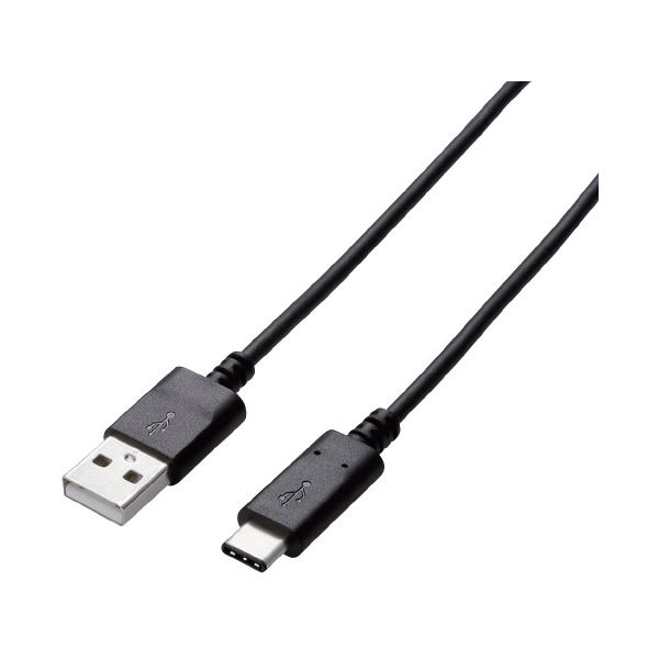 一番人気物 (まとめ) エレコム USB3.1(Gen2)ケーブル 0.5m ブラック