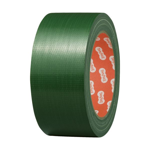 10％OFF（まとめ）TANOSEE 布テープ（カラー）50mm×25m 緑 1巻 塗装用品