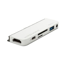 【ポイント5倍！】 HYPER HyperDrive iPad Pro専用 6-in-1 USB-C Hub シルバー HP16176