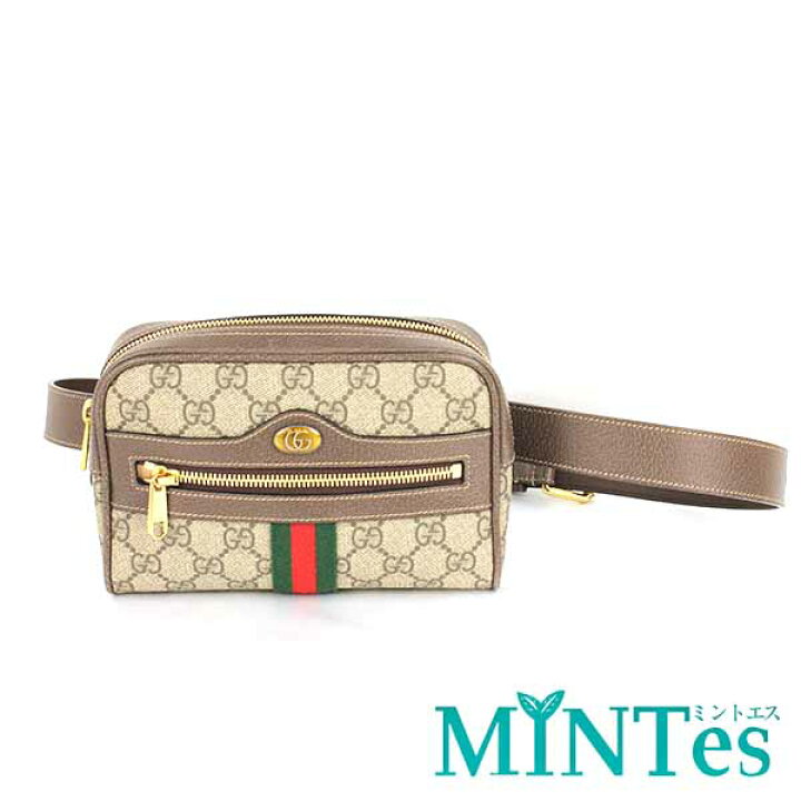 楽天市場】Gucci グッチ GGスプリーム オフィディア ウエストバッグ 